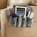 Divano contemporaneo, colore grigio e beige