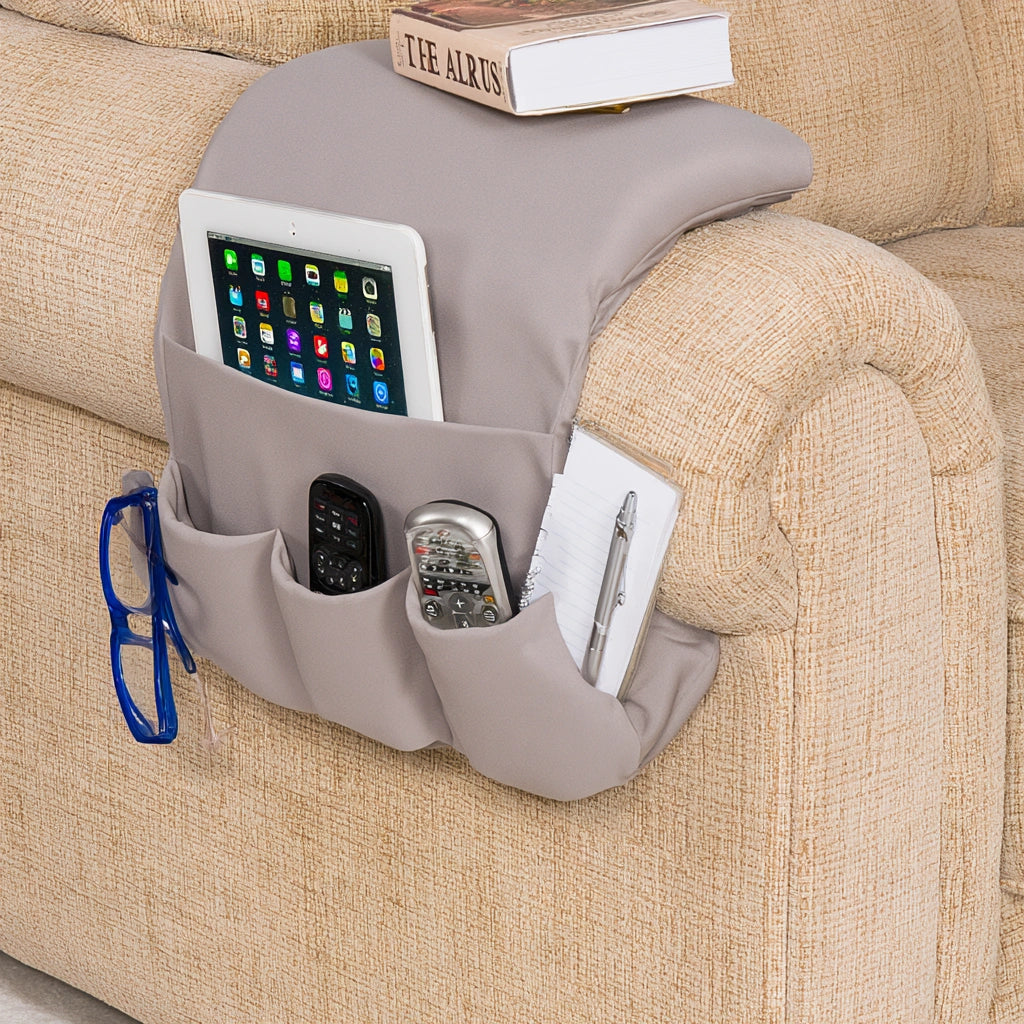 Divano contemporaneo, colore grigio e beige